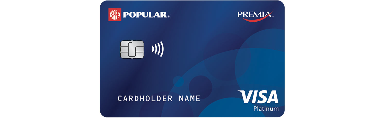 Banco Popular Premia Visa Platinum credit card